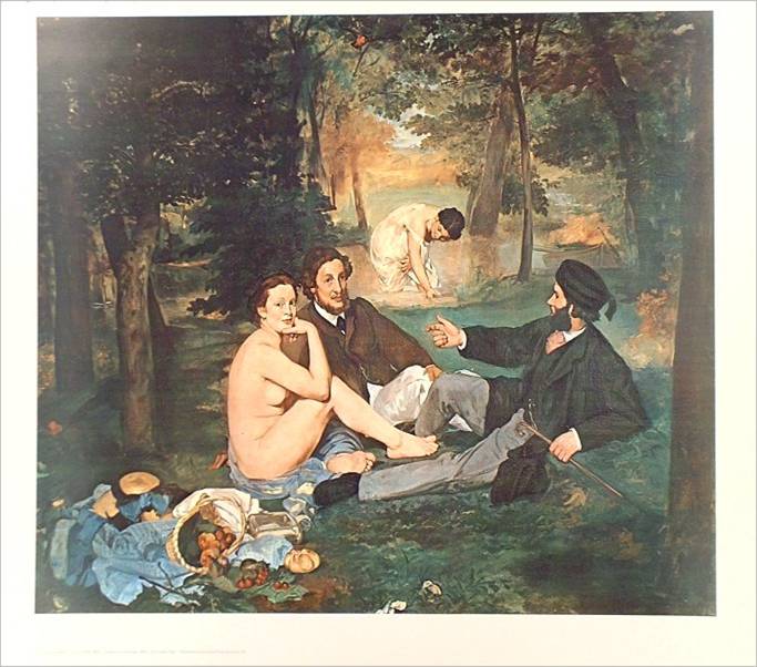 Edouard Manet - Luncheon on the Grass